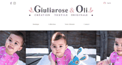 Desktop Screenshot of giuliarose.com