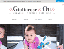 Tablet Screenshot of giuliarose.com